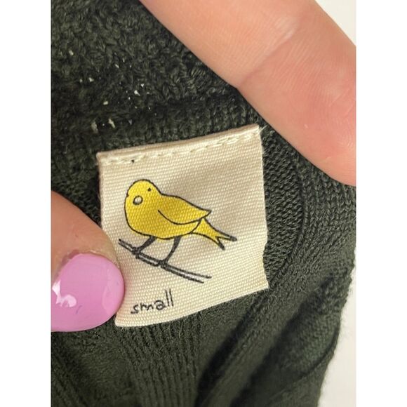 Anthropologie Sparrow Ruffle Cardigan Sweater - Size S - Picture 5 of 5